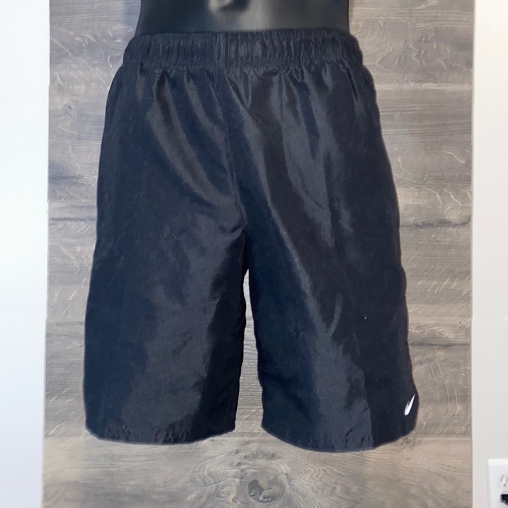 Black Mens Nike Athletic Polyester shorts